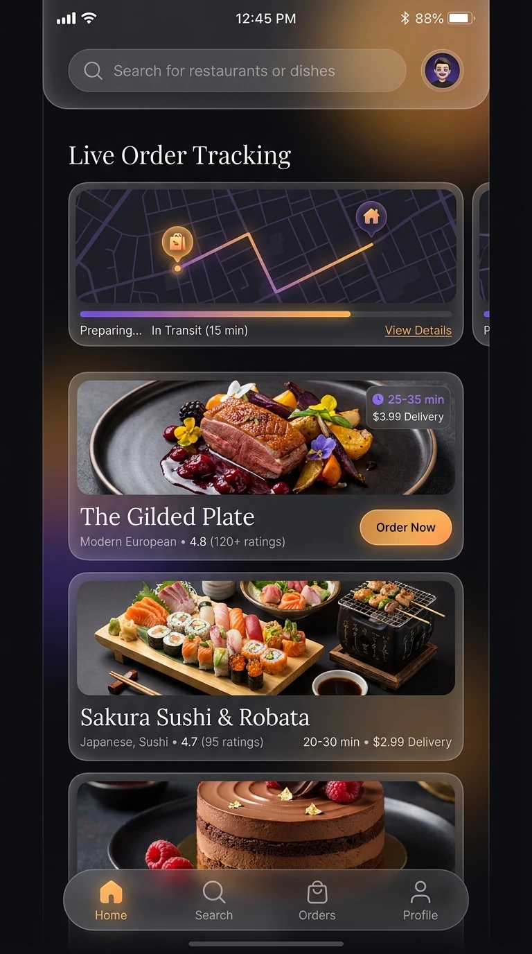 QuickBite — Food, delivered